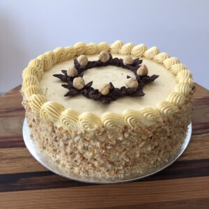 This vintage retro dessert recipe for chocolate hazelnut torte draws inspiration from the Australian Women's Weekly '100 Favourite CAKES' cookbook published in 1972.