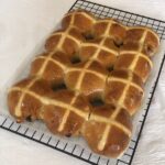 Sourdough hot cross buns