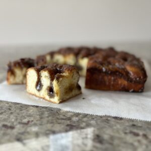 Brunsviger cake or Danish Coffee Cake