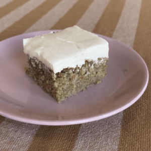 Hummingbird cake with cream cheese frosting