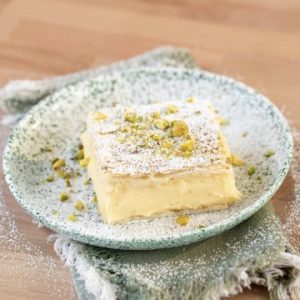 Baklava vanilla slice